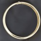 Bracelet jonc ouvrant en or jaune 750 /ème