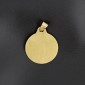 Médaille de l'enfant et l'agneau en or jaune 750/ème
