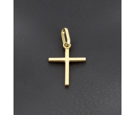 Croix en or jaune 750/ème - B10160