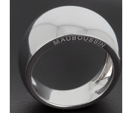 Bague jonc  Mauboussin en or blanc 750 ‰ - B10265