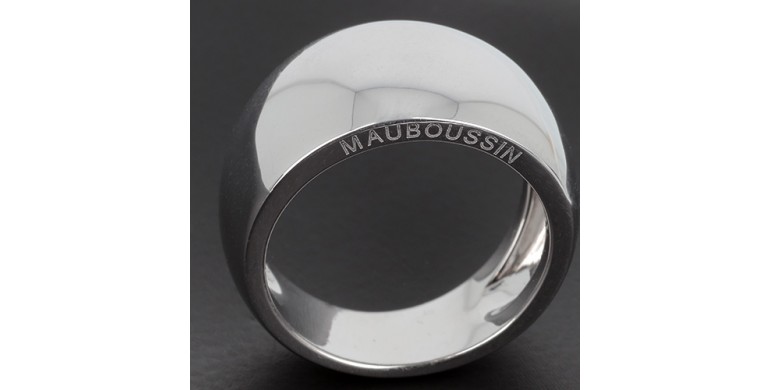 Bague jonc  Mauboussin en or blanc 750 ‰ - B10265