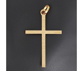 Croix en or jaune 750 ‰ - B10304