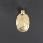 Médaille de baptême en or jaune 750 ‰ - B10299