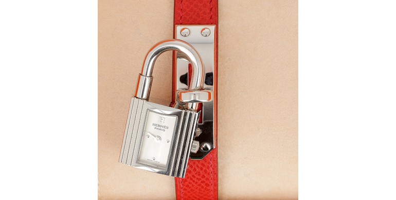 Montre Hermès Kelly one en acier, mouvement quartz. - B10330