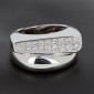 Bague FRED Success moyen modèle en or blanc et diamants - B10355