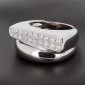 Bague FRED Success moyen modèle en or blanc et diamants - B10355