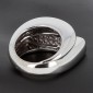 Bague FRED Success moyen modèle en or blanc et diamants - B10355