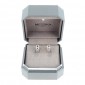 MESSIKA, Boucles d'oreilles Move Uno en or blanc 750 ‰  présentant 0,18 ct de diamants -B10504