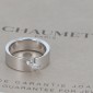 Bague liens CHAUMET en or blanc 750 ‰ et diamants - B10490