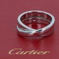 CARTIER Bague " Nouvelle vague" en or blanc 750 ‰ - B10492