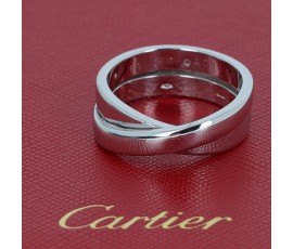 CARTIER Bague " Nouvelle vague" en or blanc 750 ‰ - B10492