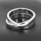 CARTIER Bague " Nouvelle vague" en or blanc 750 ‰ - B10492
