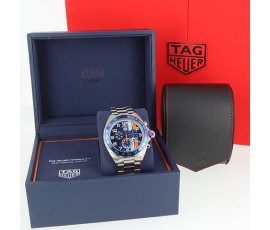 TAG HEUER Montre  Formula 1 Gulf Edition spéciale - 43 mm - Mouvement Chronographe à Quartz - B10496
