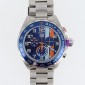 TAG HEUER Montre  Formula 1 Gulf Edition spéciale - 43 mm - Mouvement Chronographe à Quartz - B10496