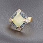 Bague en or jaune 750‰