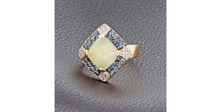 Bague en or jaune 750‰