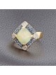 Bague en or jaune 750‰