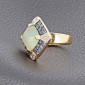 Bague en or jaune 750‰